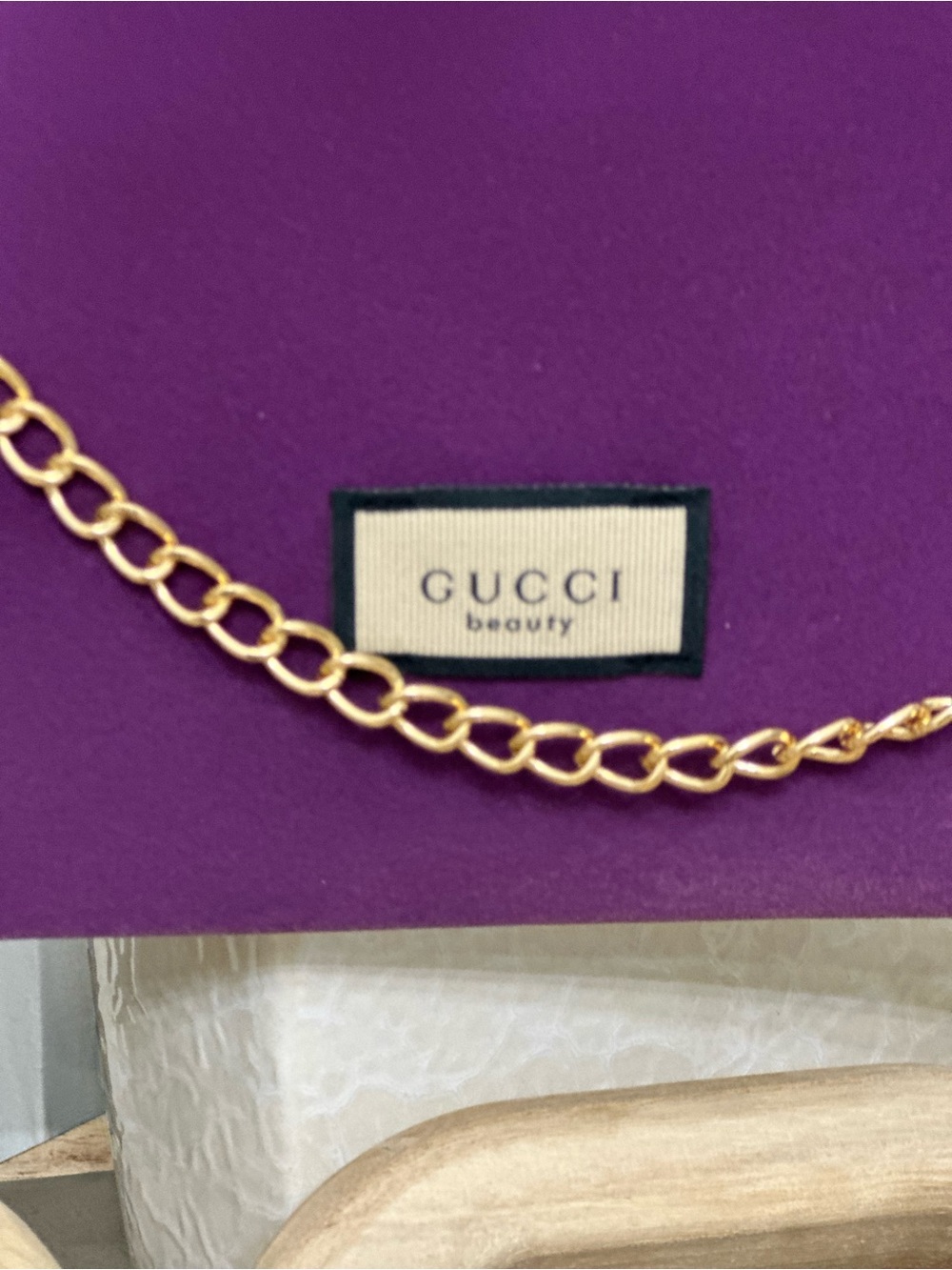 Gucci Purple Fold-Over Velvet Beauty Bag GWP ITEM NWOT. PLZ READ DESCRIPTION - Picture 6 of 7
